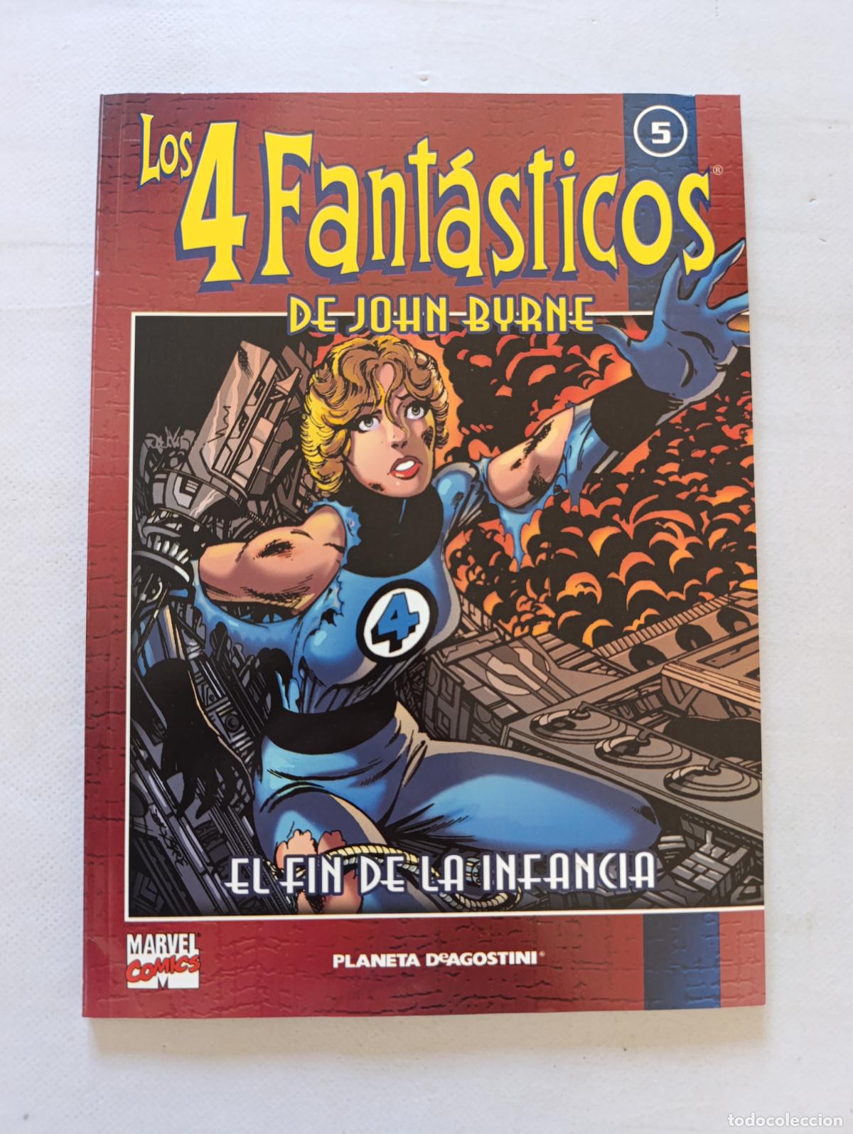C&oacute;mics: LOS 4 FANTASTICOS DE JOHN BYRNE N&ordm; 5 - EL FIN DE LA INFANCIA - MARVEL - COLECCIONABLE PLANETA (125)