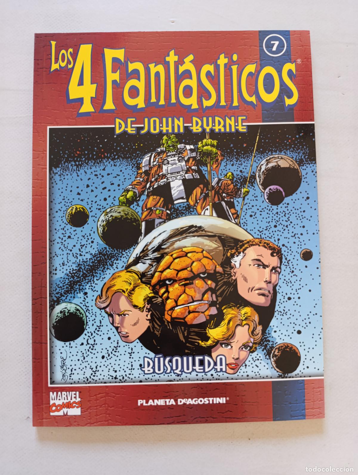 C&oacute;mics: LOS 4 FANTASTICOS DE JOHN BYRNE N&ordm; 7 - BUSQUEDA - MARVEL - COLECCIONABLE PLANETA (125)