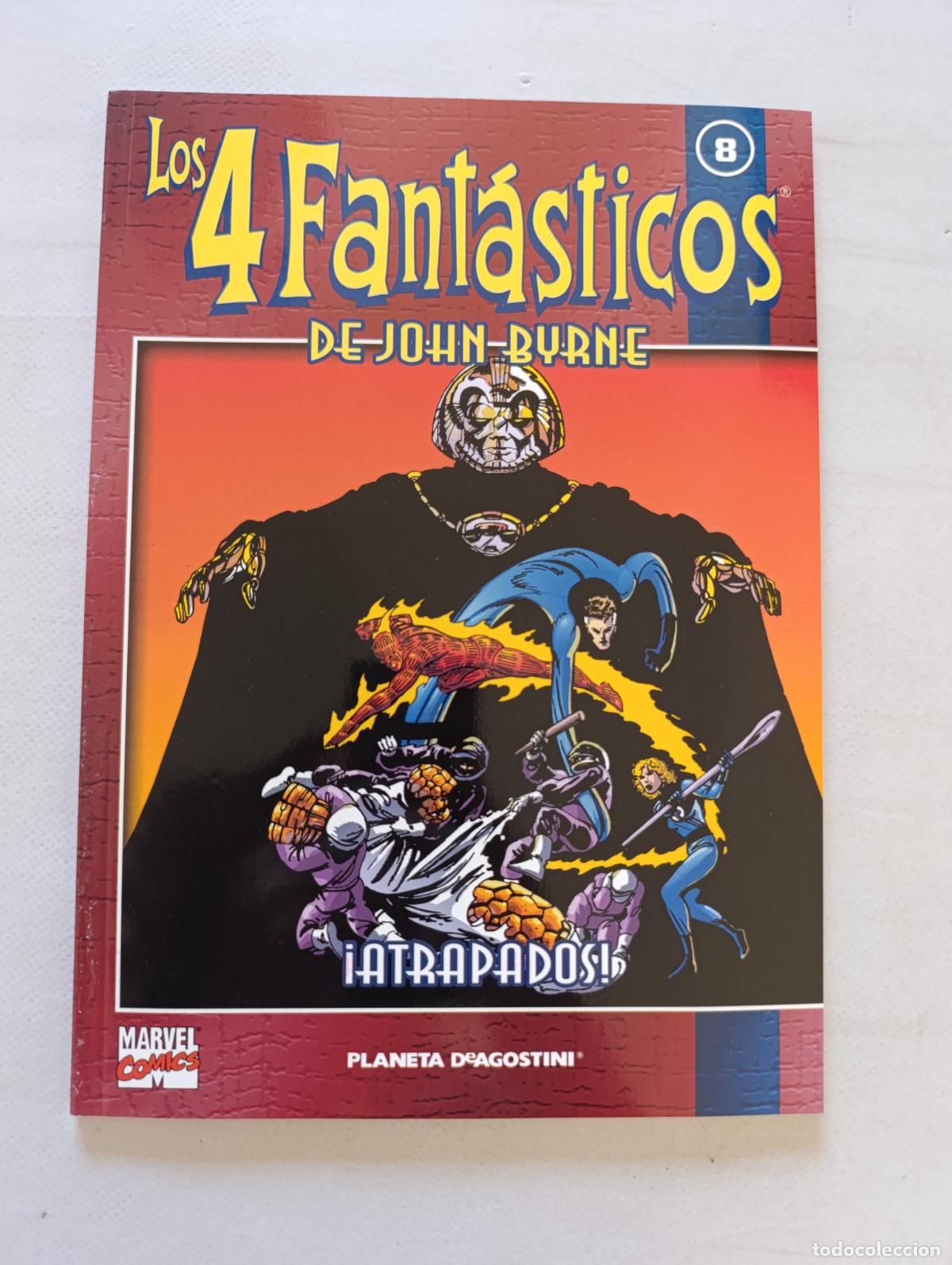 C&oacute;mics: LOS 4 FANTASTICOS DE JOHN BYRNE N&ordm; 8 - &iexcl;ATRAPADOS! - MARVEL - COLECCIONABLE PLANETA (125)