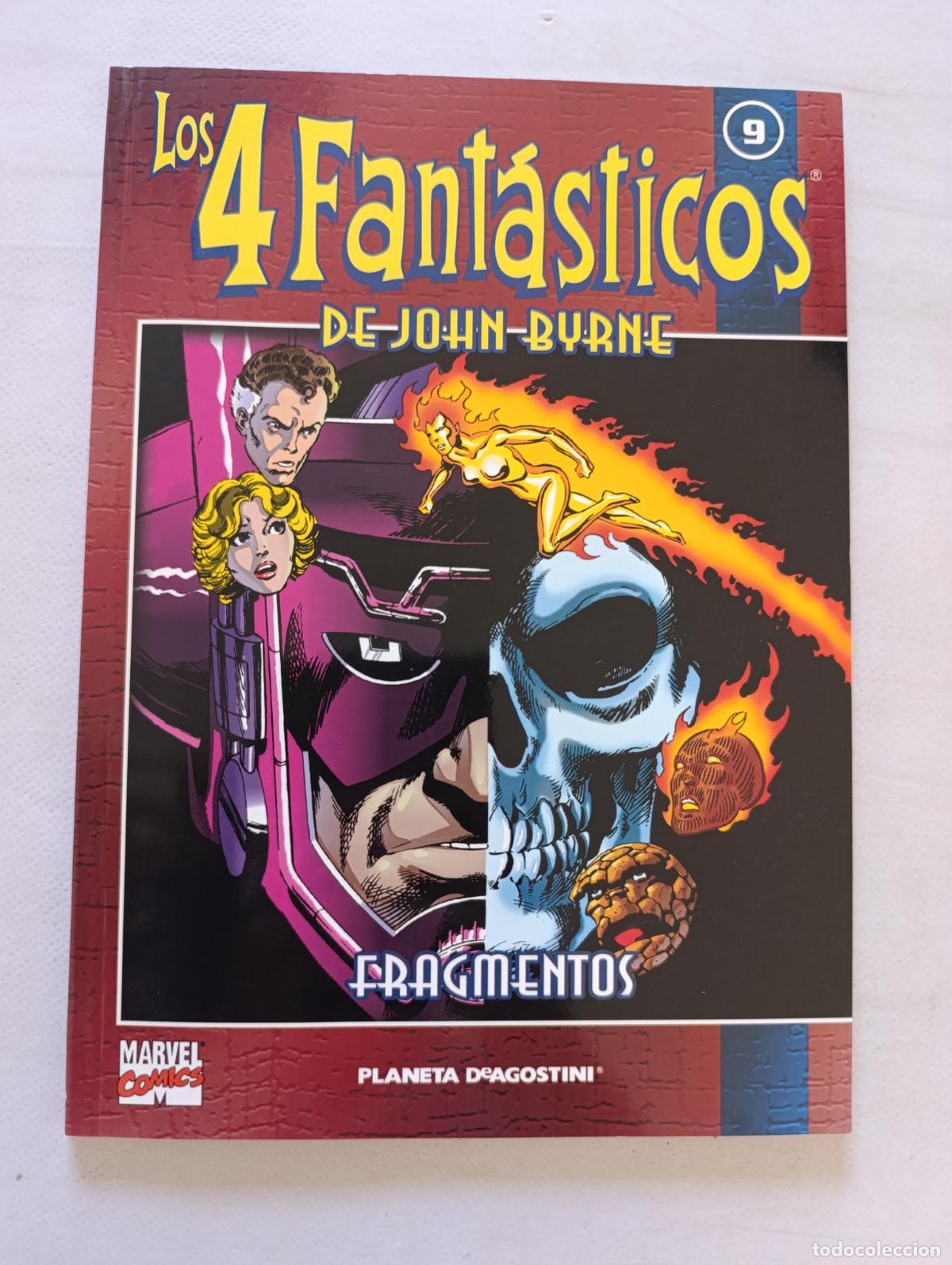 C&oacute;mics: LOS 4 FANTASTICOS DE JOHN BYRNE N&ordm; 9 - FRAGMENTOS - MARVEL - COLECCIONABLE PLANETA (122)