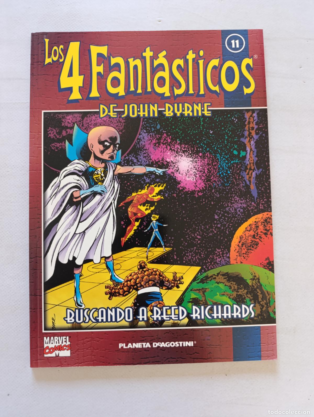 C&oacute;mics: LOS 4 FANTASTICOS DE JOHN BYRNE N&ordm; 11 - BUSCANDO A REED... - MARVEL - COLECCIONABLE PLANETA (122)