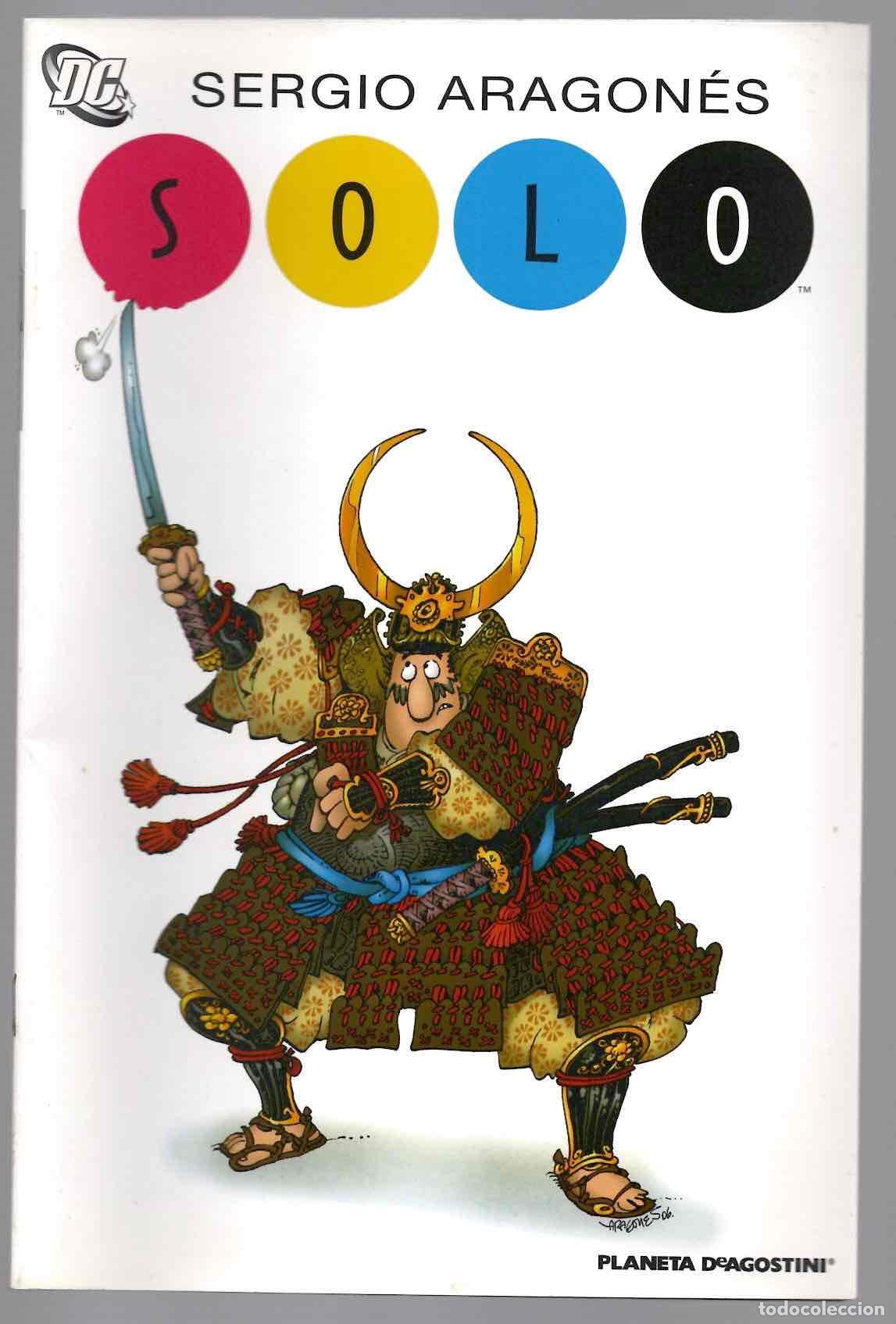 C&oacute;mics: SERGIO ARAGON&Eacute;S SOLO. PLANETA 2008