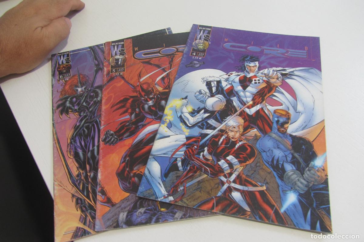 C&oacute;mics: LOTE WILD CORE N&ordm; 4 5 6 WILDSTORM PLANETA ARX376