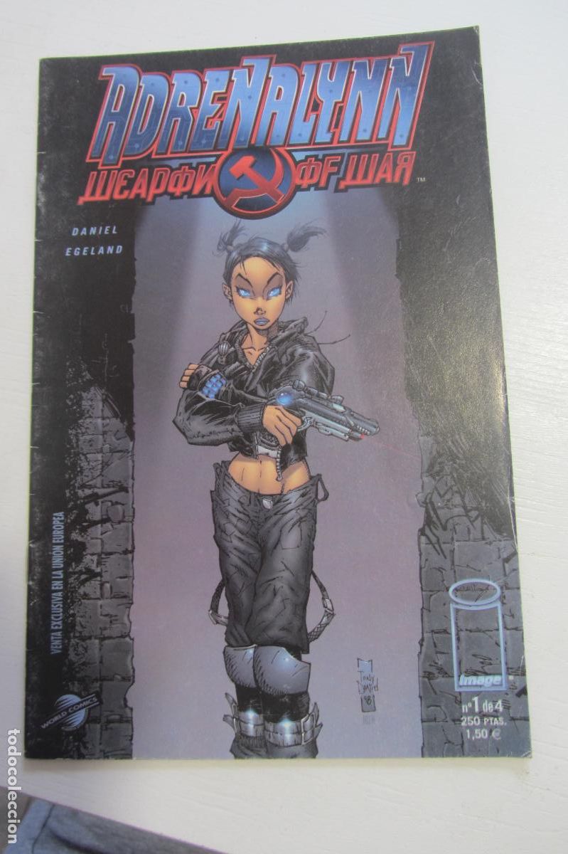 C&oacute;mics: ADRENALYNN, WEAPON OF WAR N&ordm; 1 / IMAGE - PLANETA ARX376