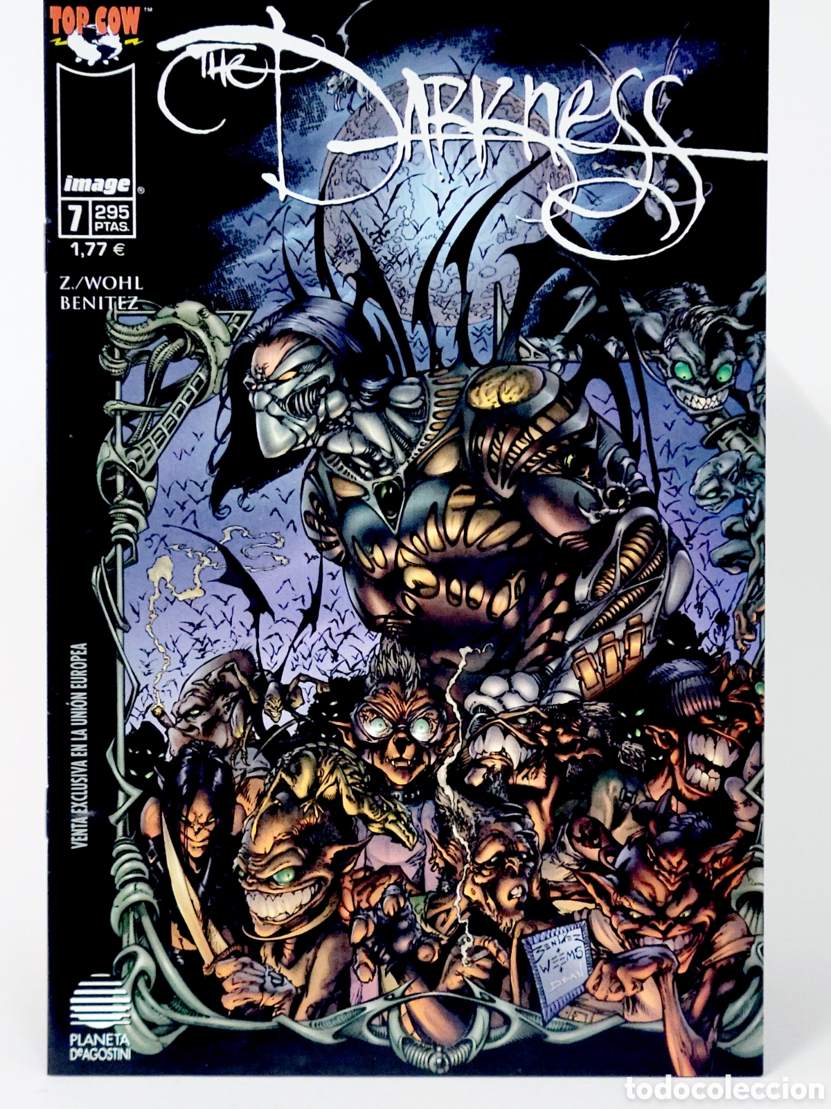 C&oacute;mics: C&Oacute;MIC THE DARKNESS 7 IMAGE TOP COW PLANETA DEAGOSTINI GRAPA DE KIOSCO