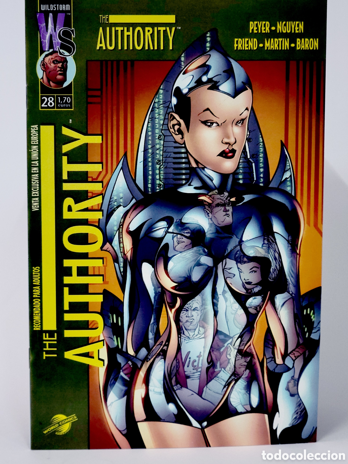 C&oacute;mics: C&Oacute;MIC THE AUTHORITY 28 WORLD PLANETA DEAGOSTINI PANINI MARVEL GRAPA DE KIOSCO