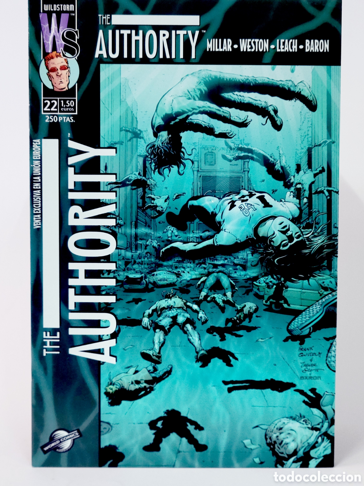 C&oacute;mics: C&Oacute;MIC THE AUTHORITY 22 WORLD PLANETA DEAGOSTINI PANINI MARVEL GRAPA DE KIOSCO