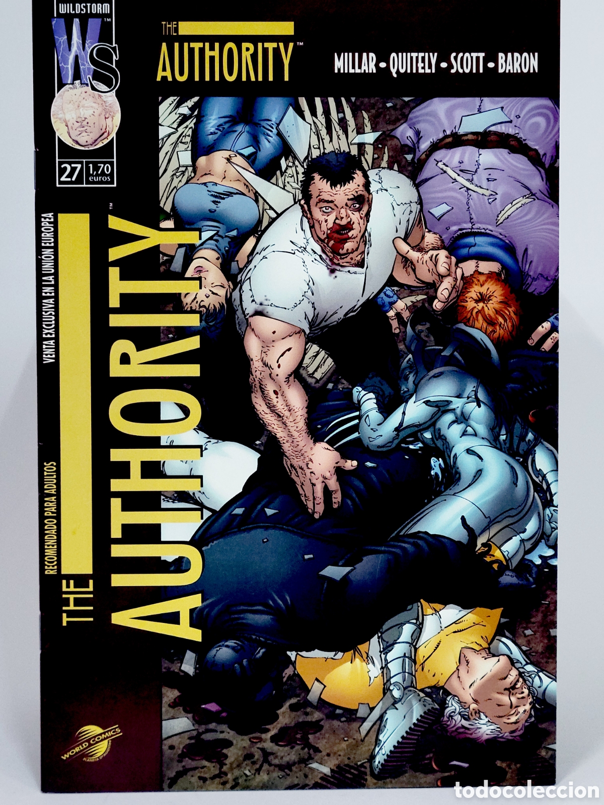C&oacute;mics: C&Oacute;MIC THE AUTHORITY 27 WORLD PLANETA DEAGOSTINI MARVEL GRAPA DE KIOSCO
