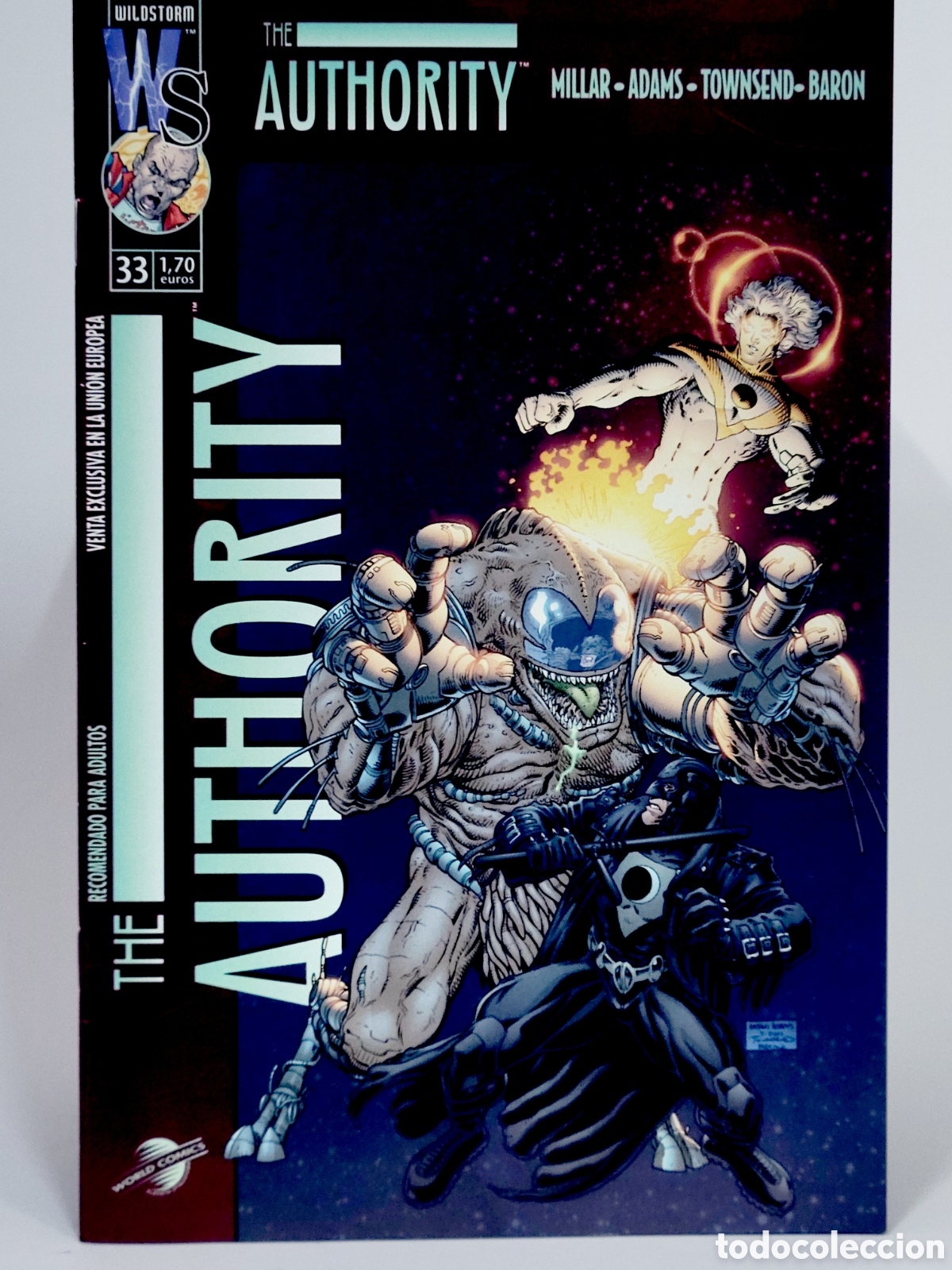 C&oacute;mics: C&Oacute;MIC THE AUTHORITY 33 WORLD PLANETA DEAGOSTINI MARVEL GRAPA DE KIOSCO