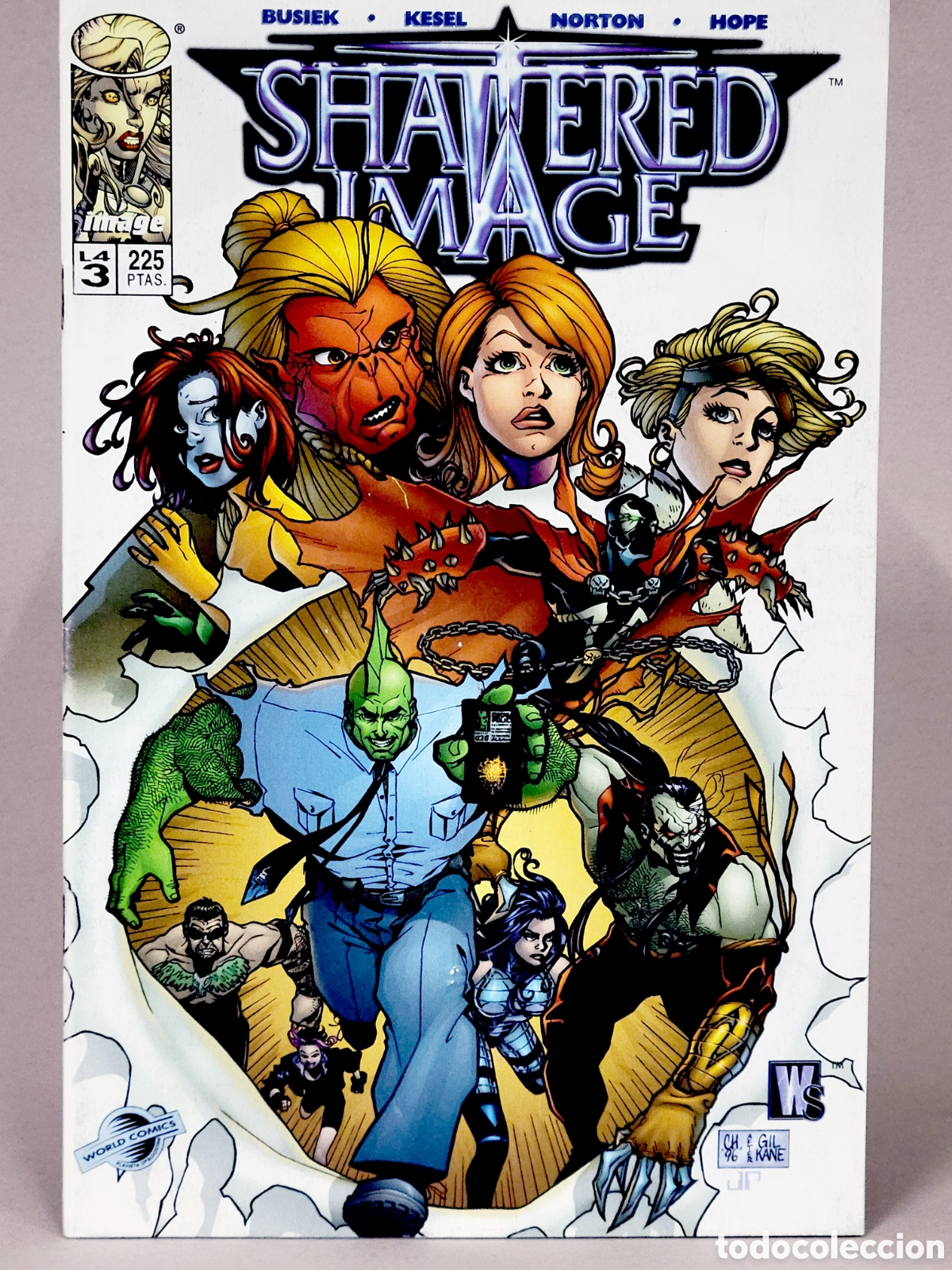C&oacute;mics: C&Oacute;MIC SHATTERED IMAGE 3 PLANETA DEAGOSTINI GRAPA EXCELENTE ESTADO