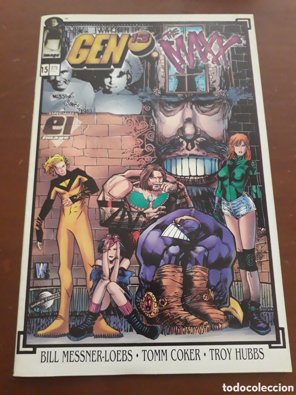 C&oacute;mics: GEN 13 THE MAXX. CROSSOVER. ESPECIAL IMAGE. EXCELENTE ESTADO