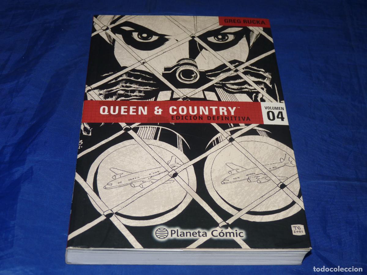 C&oacute;mics: QUEEN & COUNTRY #4. EDICI&Oacute;N DEFINITIVA, DE GREG RUCKA. EDITORIAL PLANETA OREFSLL