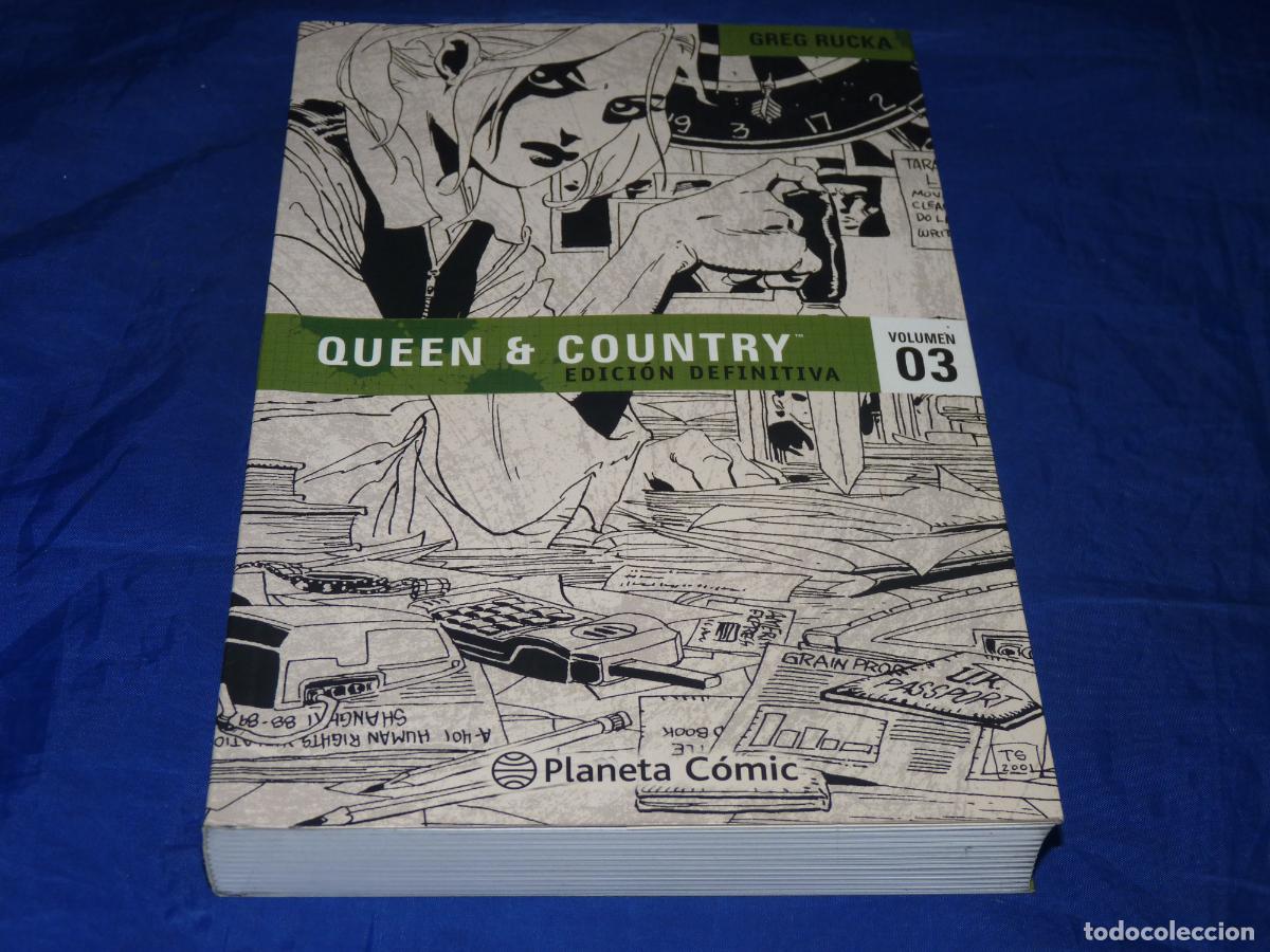 C&oacute;mics: QUEEN & COUNTRY #3. EDICI&Oacute;N DEFINITIVA, DE GREG RUCKA. EDITORIAL PLANETA OREFSLL