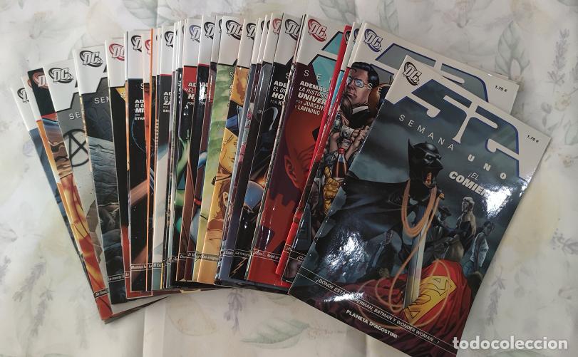C&oacute;mics: 52, colecci&oacute;n completa. DC comics 2006. Gui&oacute;n: Johns-Morrison-Rucka-Waid. Dibujo: Giffen y otros