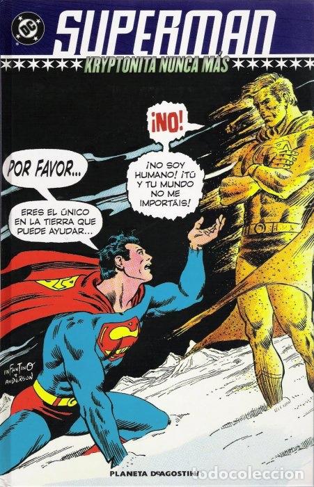 C&oacute;mics: Superman, &iexcl;Kryptonita nunca m&aacute;s!, Neal Adams, Curt Swan, Planeta DeAgostini, 2010, NUEVO, AGOTADO.
