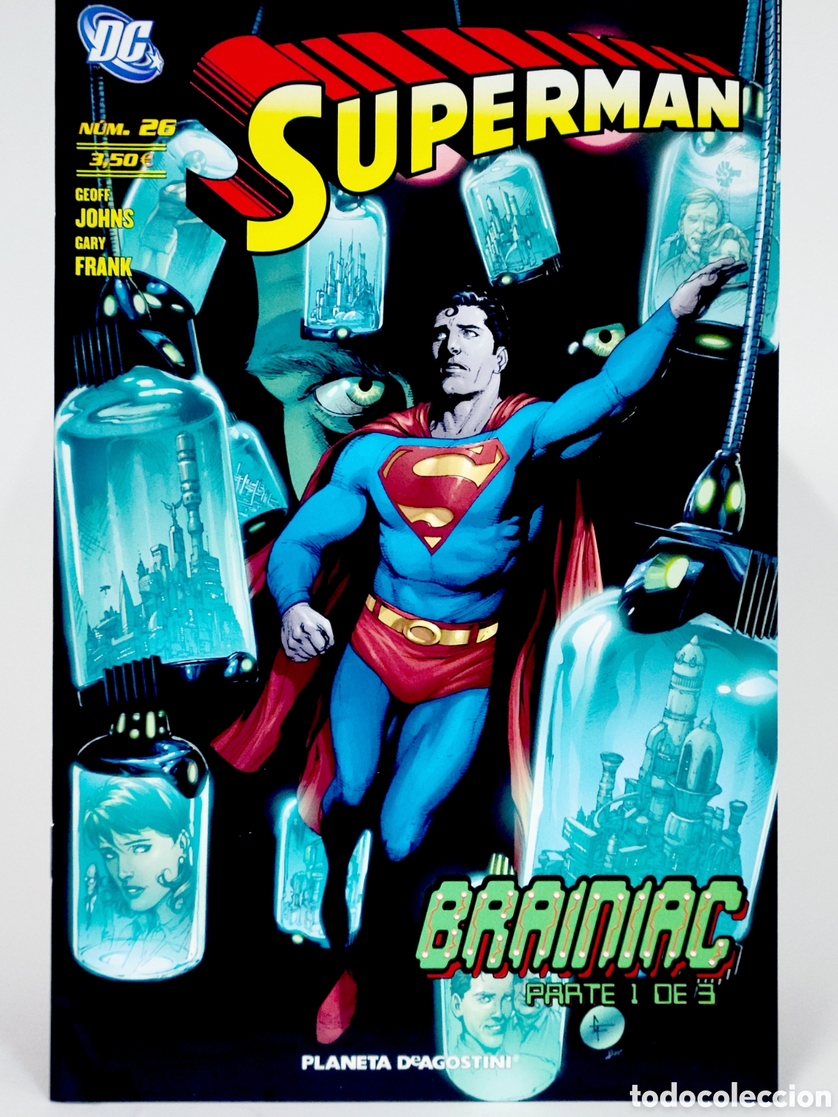 C&oacute;mics: C&Oacute;MIC SUPERMAN 26 VOL.2 BRAINIAC JULIO 2009 DC PLANETA DEAGOSTINI GRAPA CASI EXCELENTE ESTADO 6