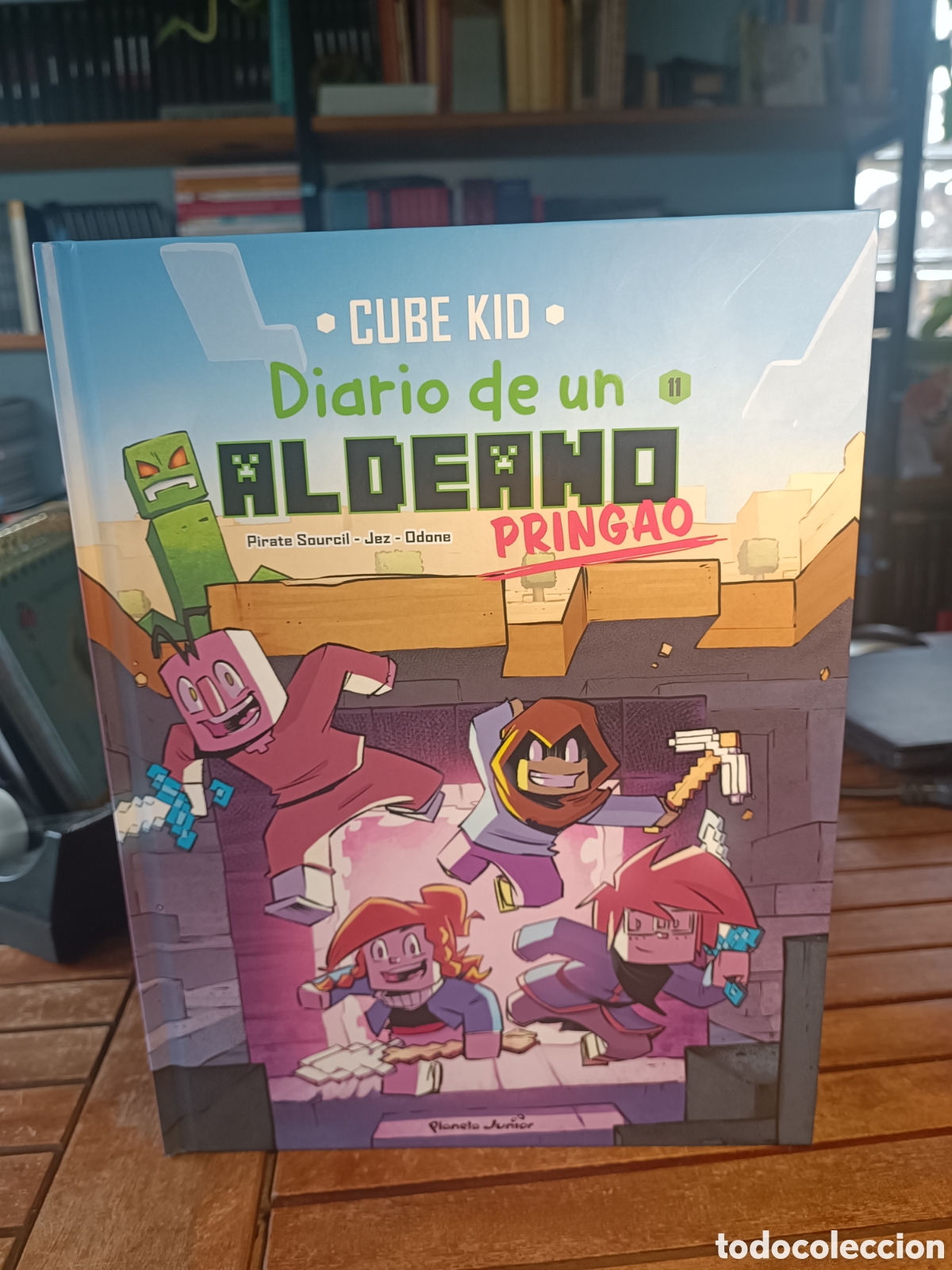 C&oacute;mics: Cube kid diario de un aldeano 11 pringao Planeta junior tapa dura 2025