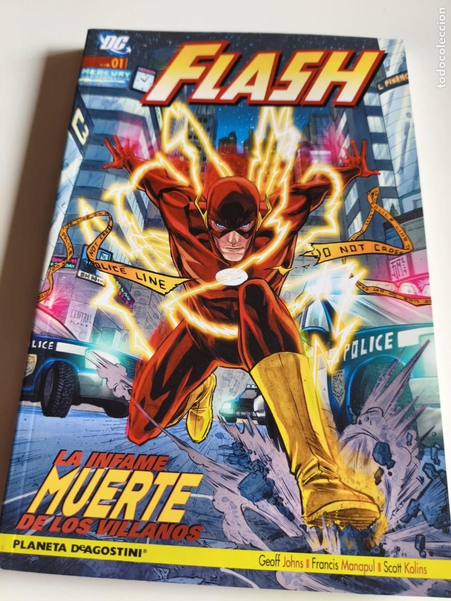 C&oacute;mics: Flash (2011) Planeta tomo 1 La infame muerte de los villanos Geoff Johns Francis Manapul Scott Kolin
