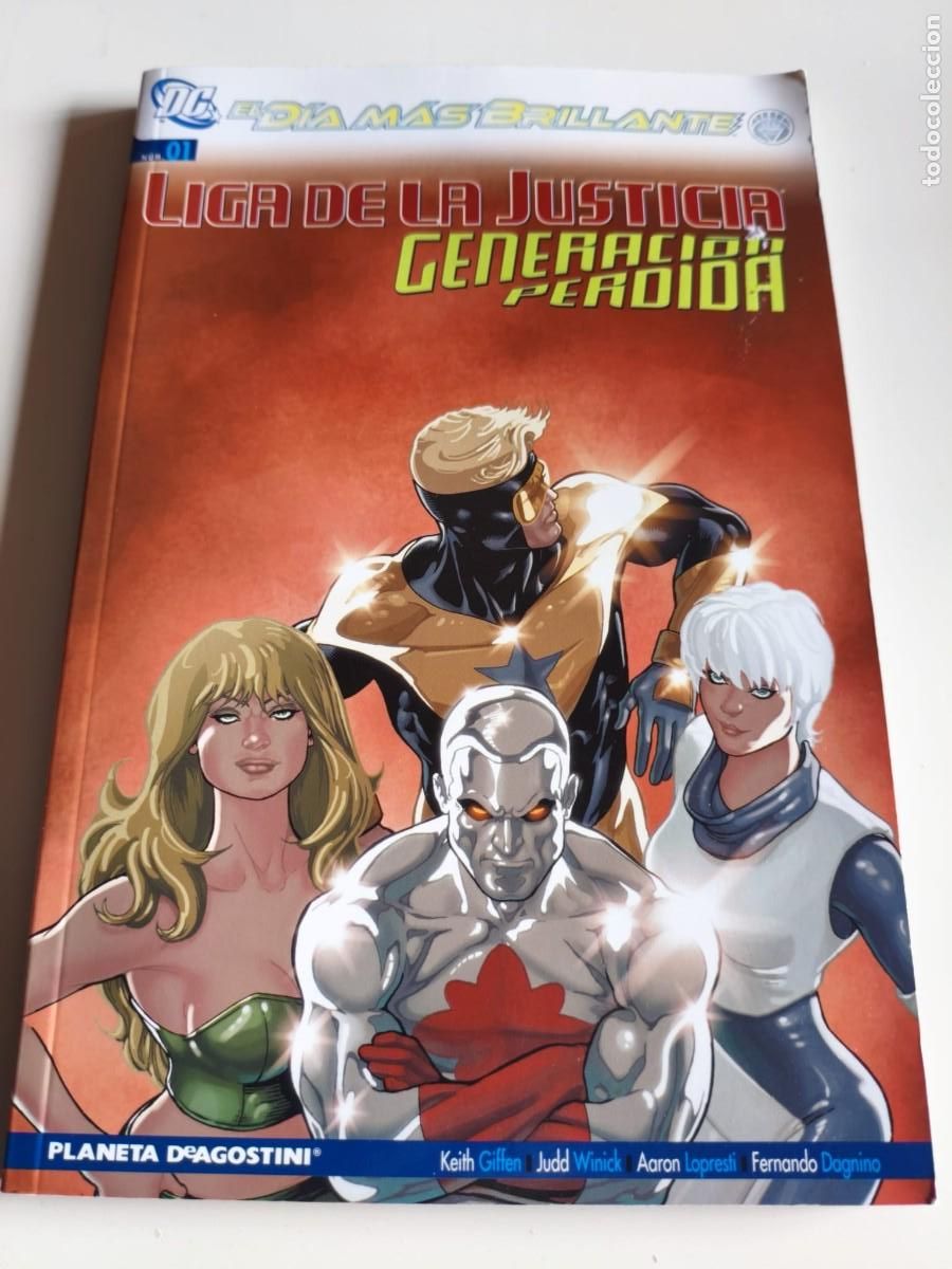 C&oacute;mics: Liga de la Justicia. Generaci&oacute;n perdida tomo 1 El d&iacute;a m&aacute;s brillante Planeta Ecc