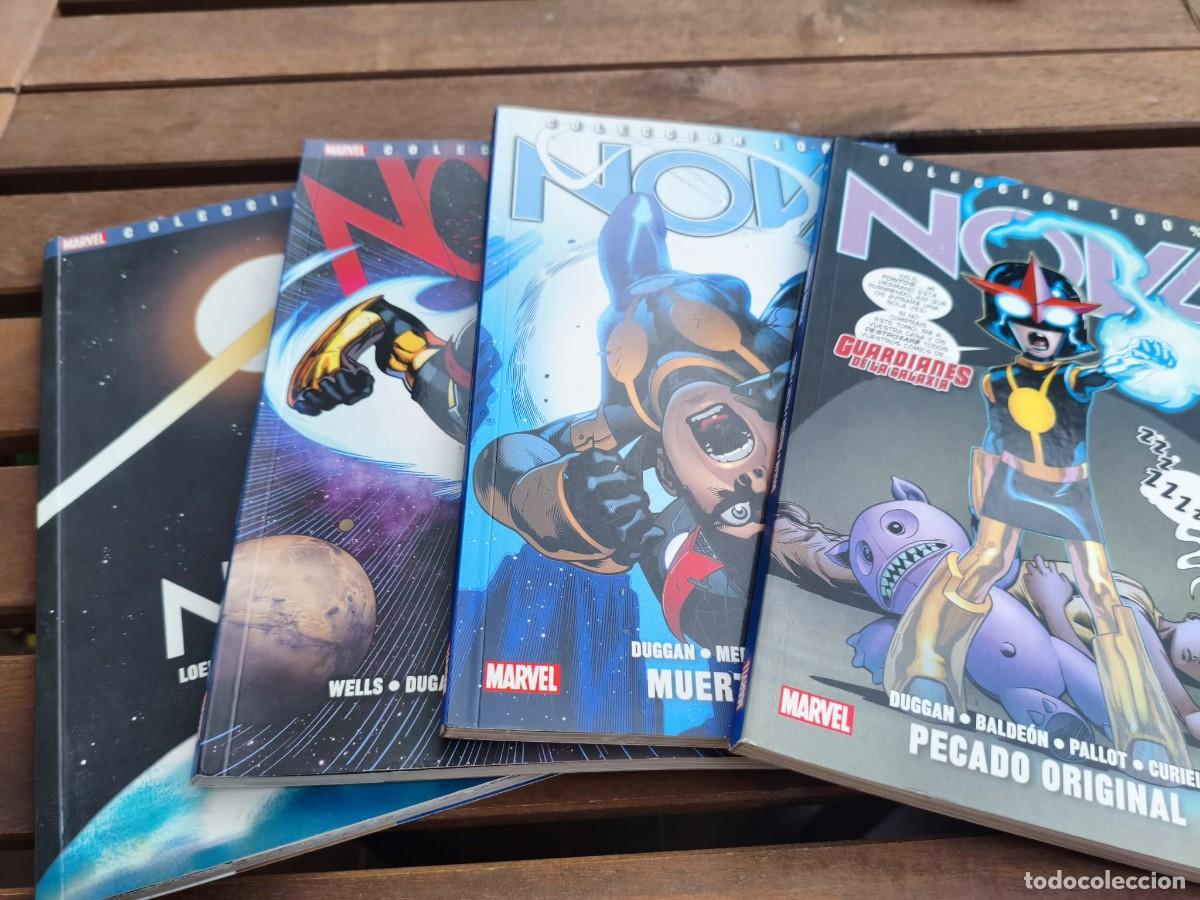 C&oacute;mics: 100% Marvel Nova completa 8 tomos - Panini - Loeb McGuiness Duggan Wells Ryan Loveness