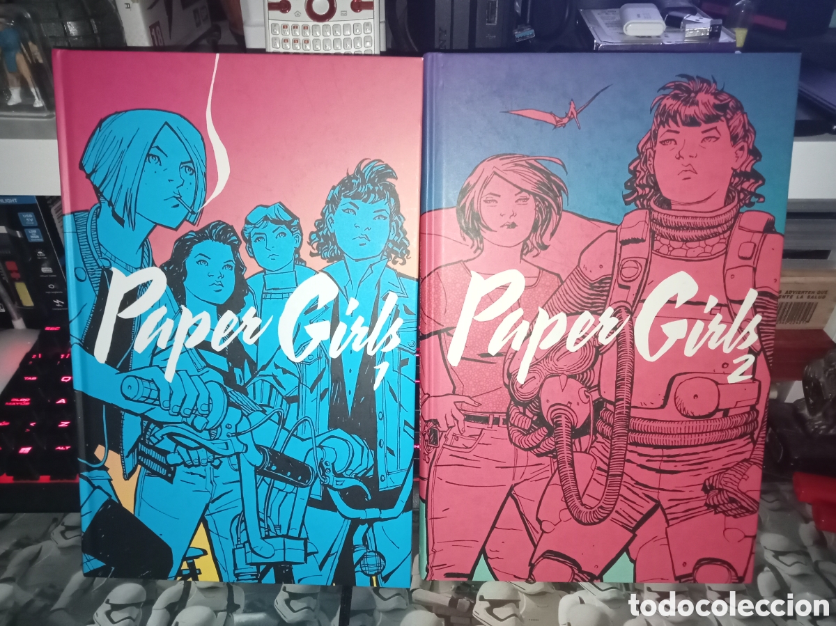 C&oacute;mics: Paper girls volumen 1 y 2 planeta comics