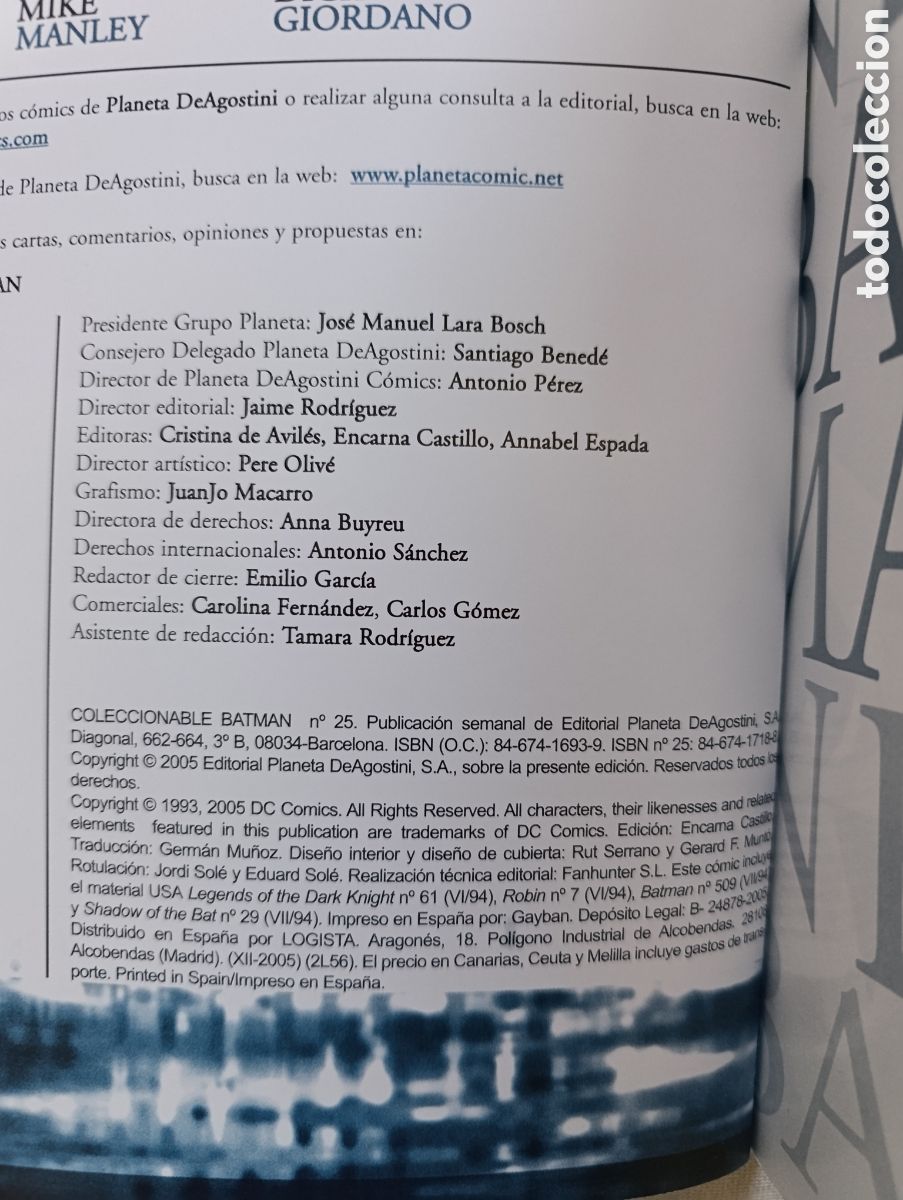 C&oacute;mics: Coleccionable Batman n&uacute;mero 25. - Foto 3