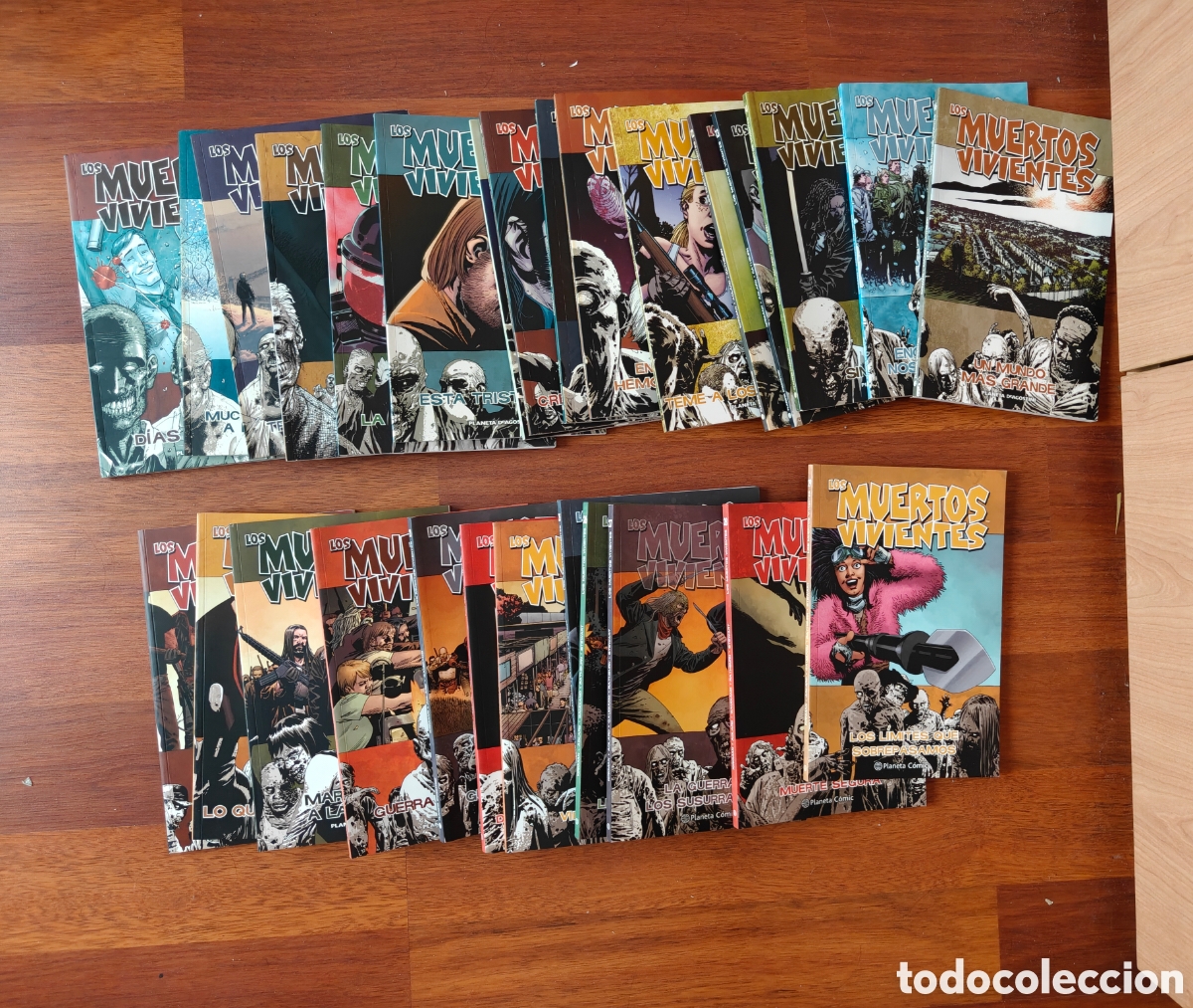 C&oacute;mics: Colecci&oacute;n Los Muertos Vivientes. The Walking Dead.&nbsp;Robert Kirkman. Del 1 al 29.