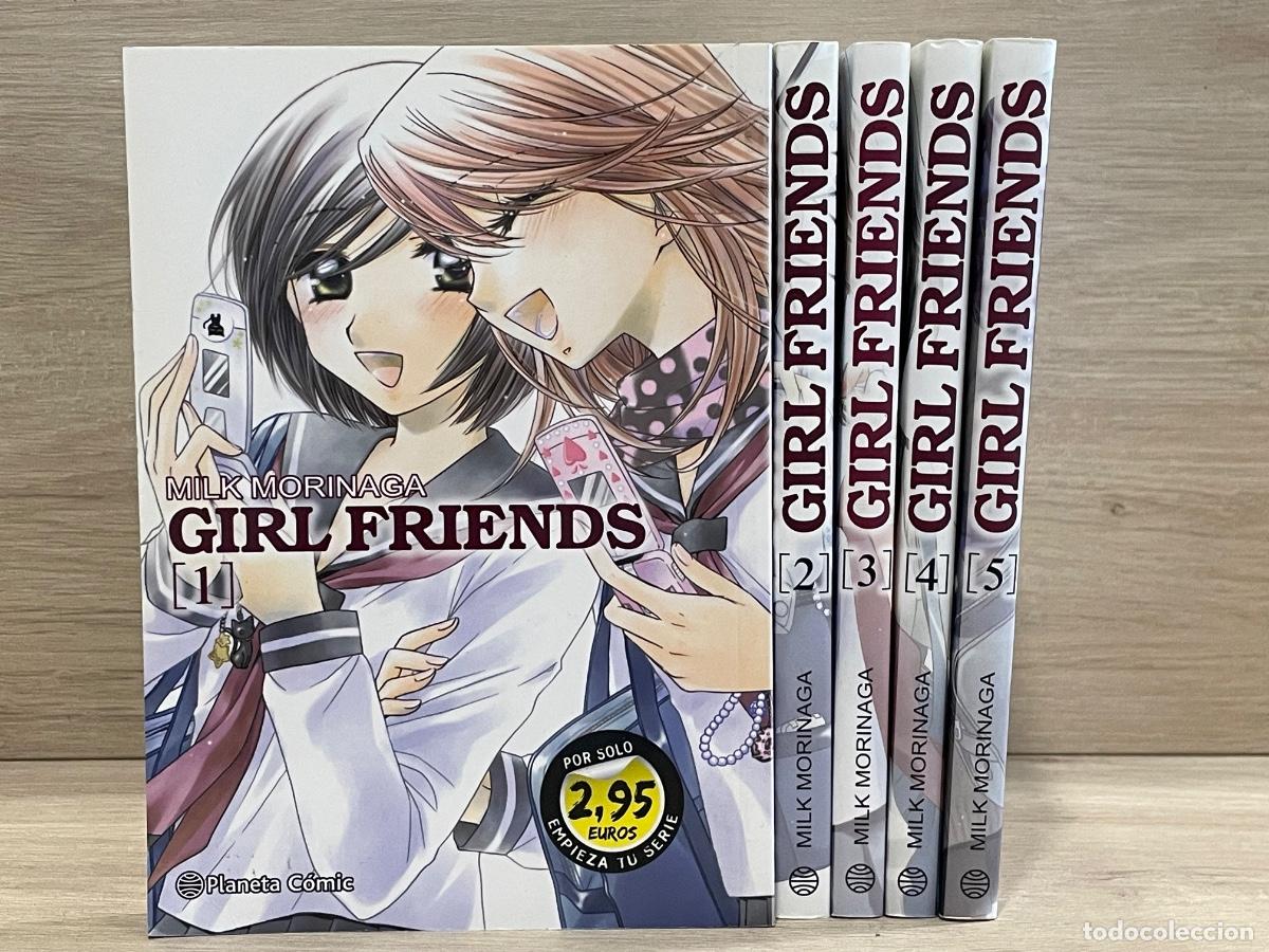C&oacute;mics: Girl Friends / Completo 5 vol&uacute;menes / Milk Morinaga / Planeta