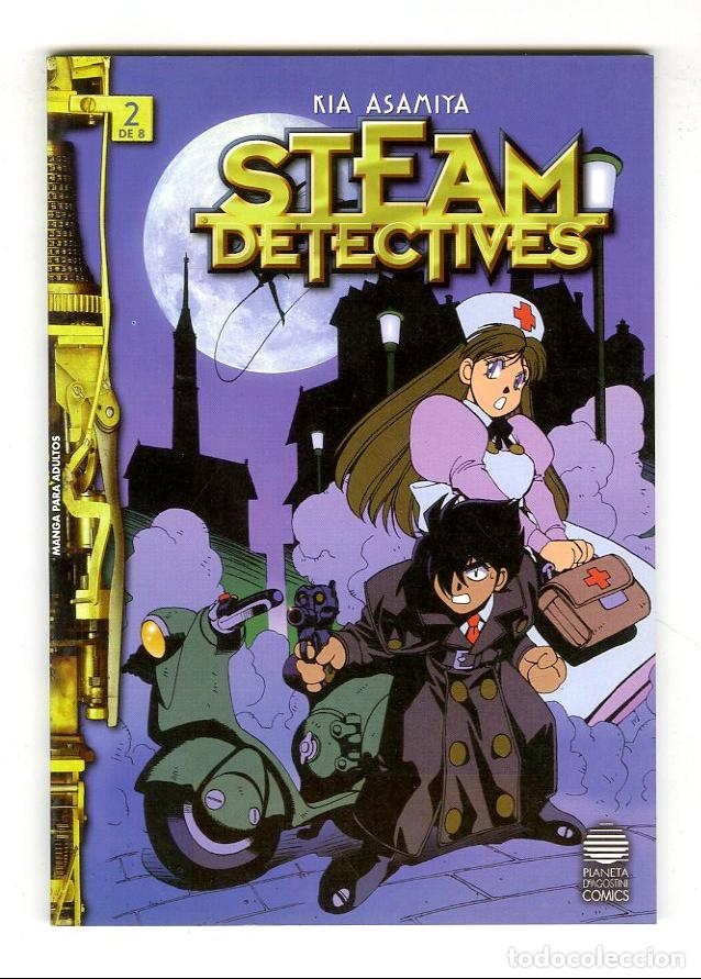 C&oacute;mics: Steam Detectives n.2 (Planeta DeAgostini, 1999) - Kia Asamiya