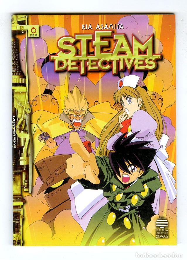 C&oacute;mics: Steam Detectives n.6 (Planeta DeAgostini, 1999) - Kia Asamiya