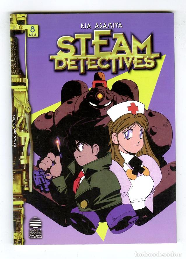 C&oacute;mics: Steam Detectives n.8 (Planeta DeAgostini, 1999) - Kia Asamiya