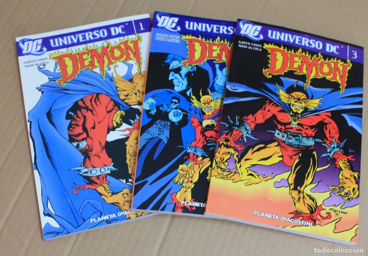 C&oacute;mics: NUEVO (Precintado) - UNIVERSO DC - DEMON 1 2 3 COMPLETA - Garth Ennis - Planeta, 2007