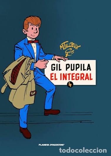 C&oacute;mics: M. Tillieux. Gil Pupila (el Integral). Volumen 4 Planeta de Agostini. Tapa dura. 2009. Buen estado