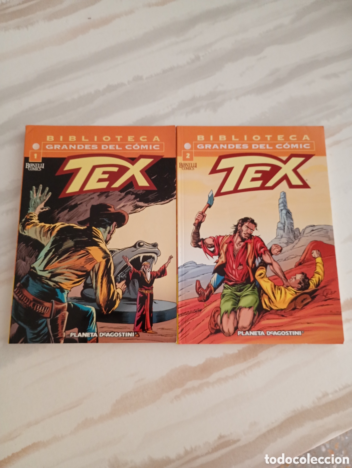 C&oacute;mics: TEX LOTE 2 EJEMPLARES n&uacute;meros 1 y 2 - Foto 1