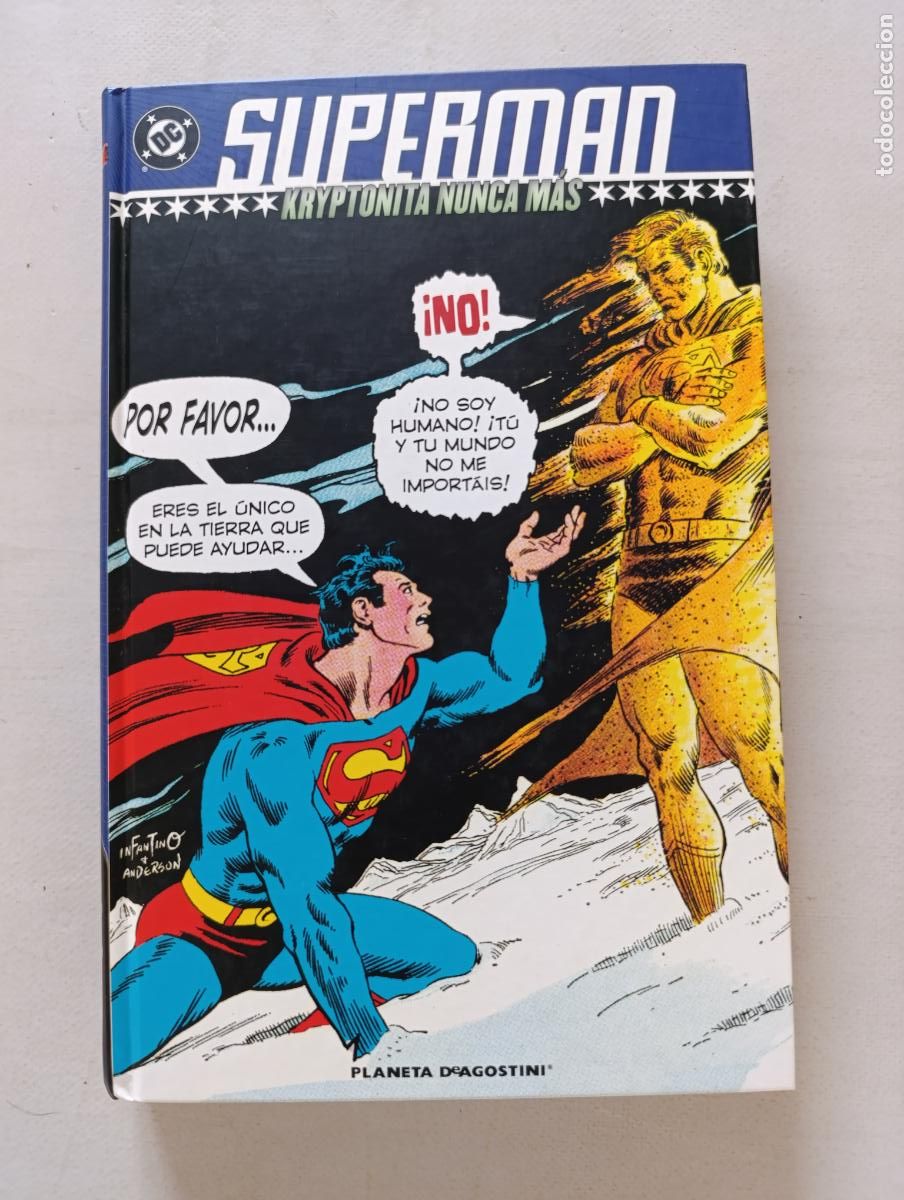 C&oacute;mics: SUPERMAN: KRYPTONITA NUNCA MAS - DC - PLANETA - TAPA DURA (365)