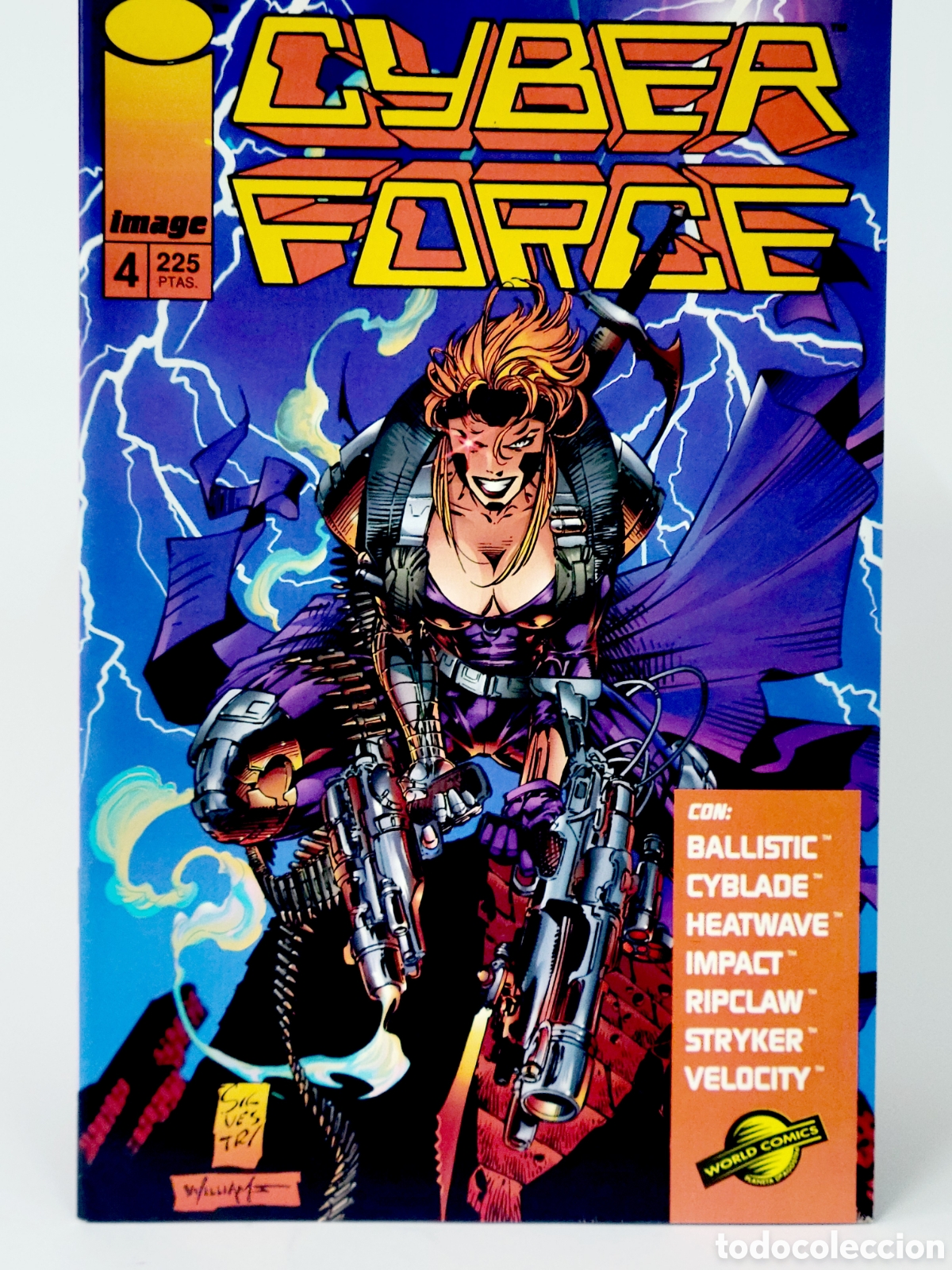 C&oacute;mics: C&Oacute;MIC CYBERFORCE 4 VOL.1 IMAGE PLANETA DEAGOSTINI VOLUMEN GRAPA DE KIOSCO