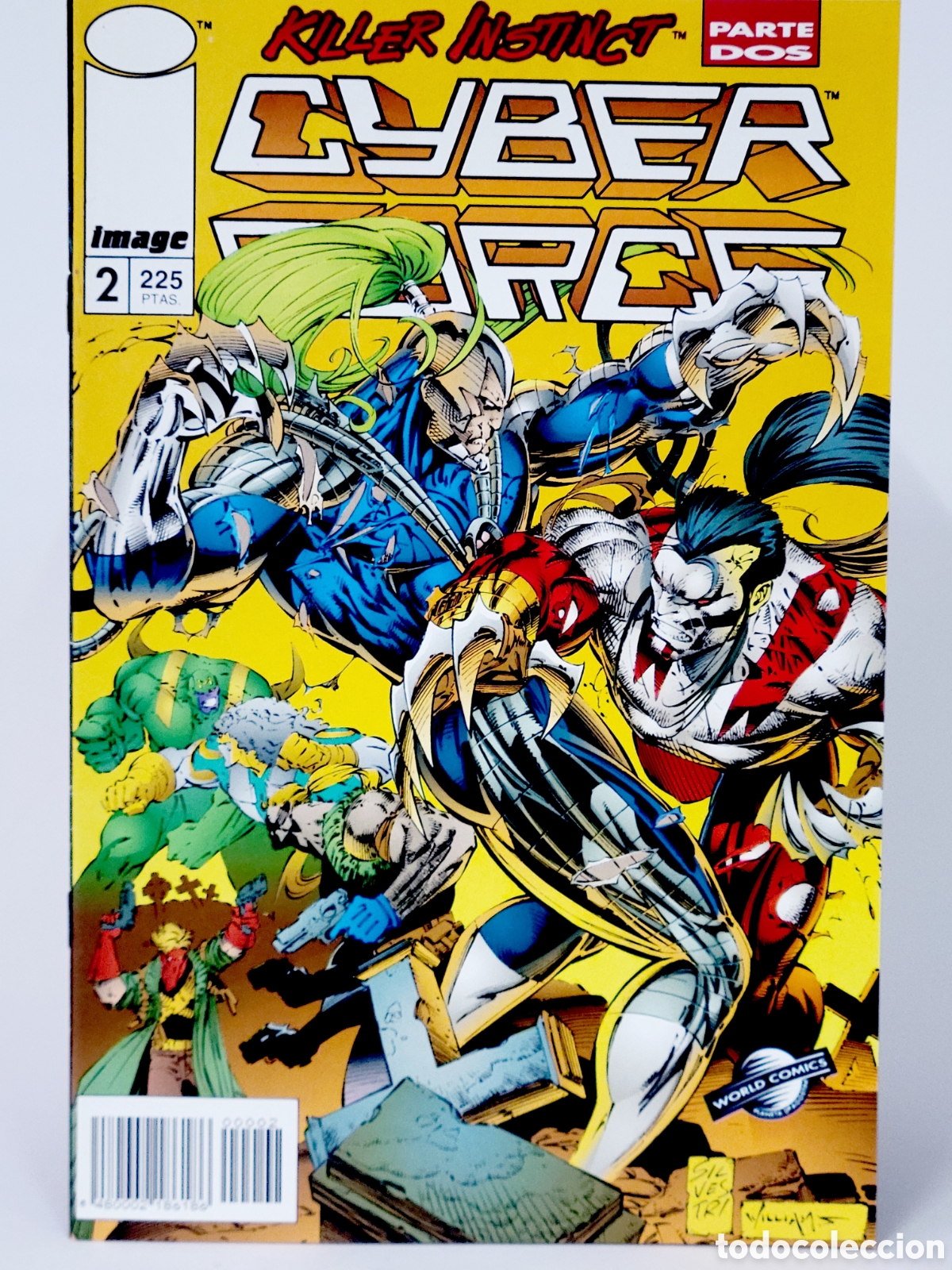 C&oacute;mics: C&Oacute;MIC CYBERFORCE 2 KILLER INSTINCT VOL.1 IMAGE PLANETA DEAGOSTINI VOLUMEN GRAPA DE KIOSCO