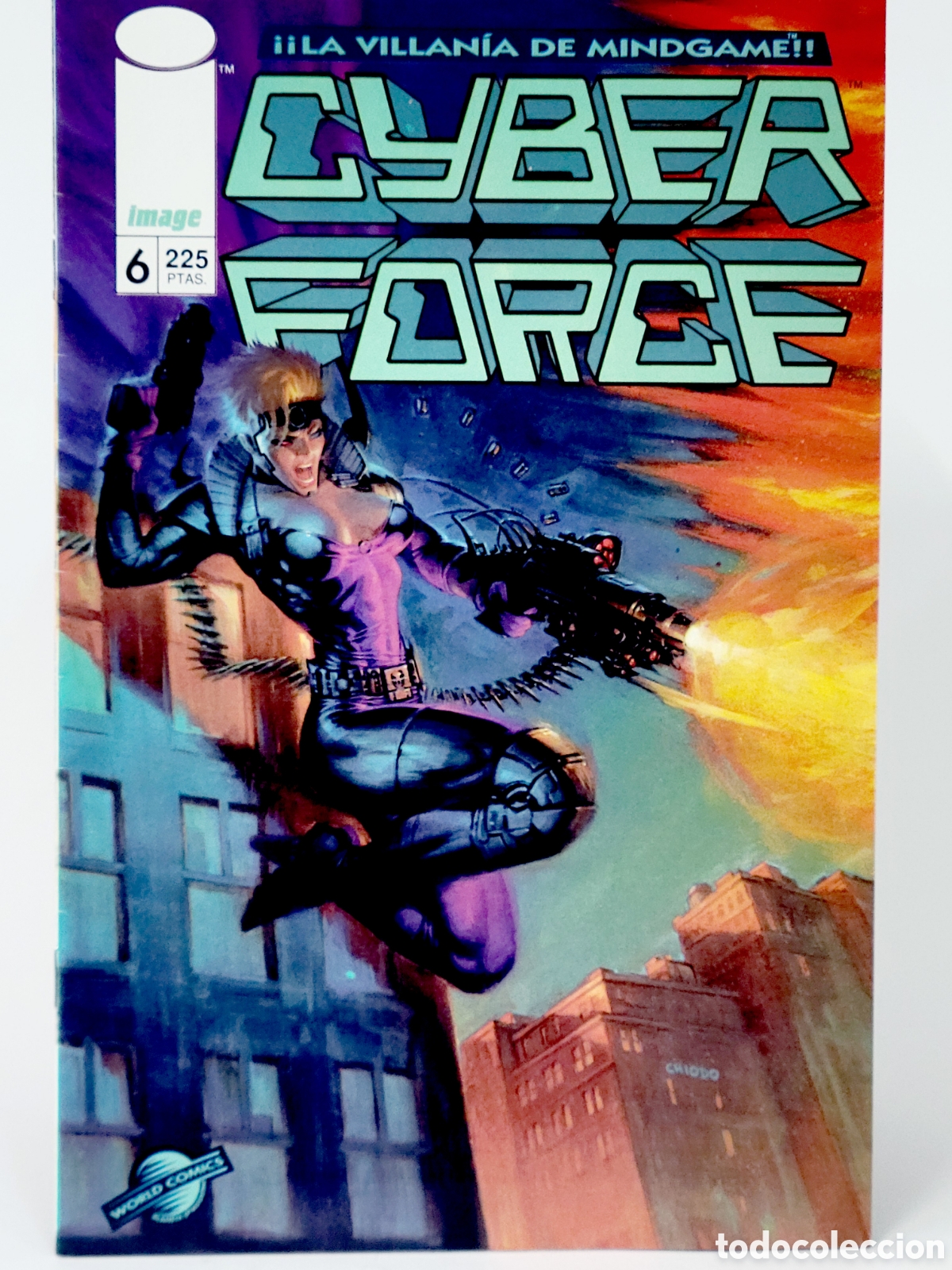 C&oacute;mics: C&Oacute;MIC CYBERFORCE 6 LA VILLANA DE MINDGAME VOL.1 IMAGE PLANETA DEAGOSTINI VOLUMEN GRAPA DE KIOSCO
