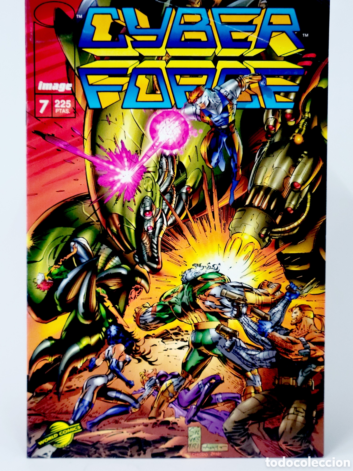 C&oacute;mics: C&Oacute;MIC CYBERFORCE 7 KILLER INSTINCT VOL.1 IMAGE PLANETA DEAGOSTINI VOLUMEN GRAPA EXCELENTE ESTADO