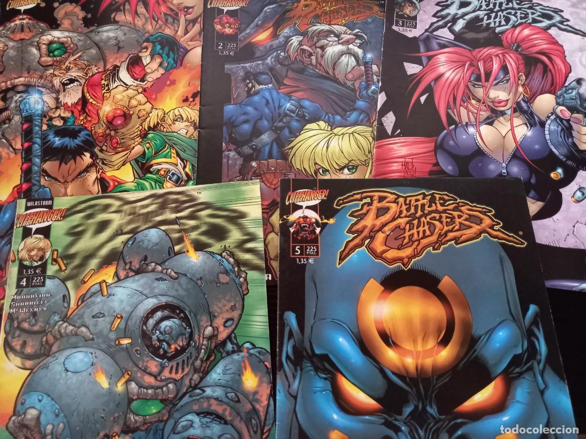 C&oacute;mics: Battle Chasers (colecci&oacute;n Completa) n&ordm; 1, 2, 3, 4 y 5