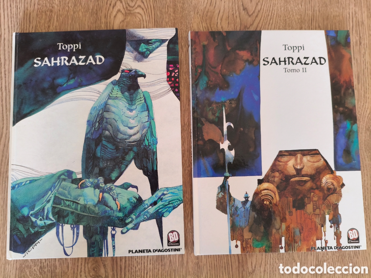 C&oacute;mics: SAHRAZAD TOPPI COMPLETA DOS TOMOS ED. PLANETA DE AGOSTINI 2005