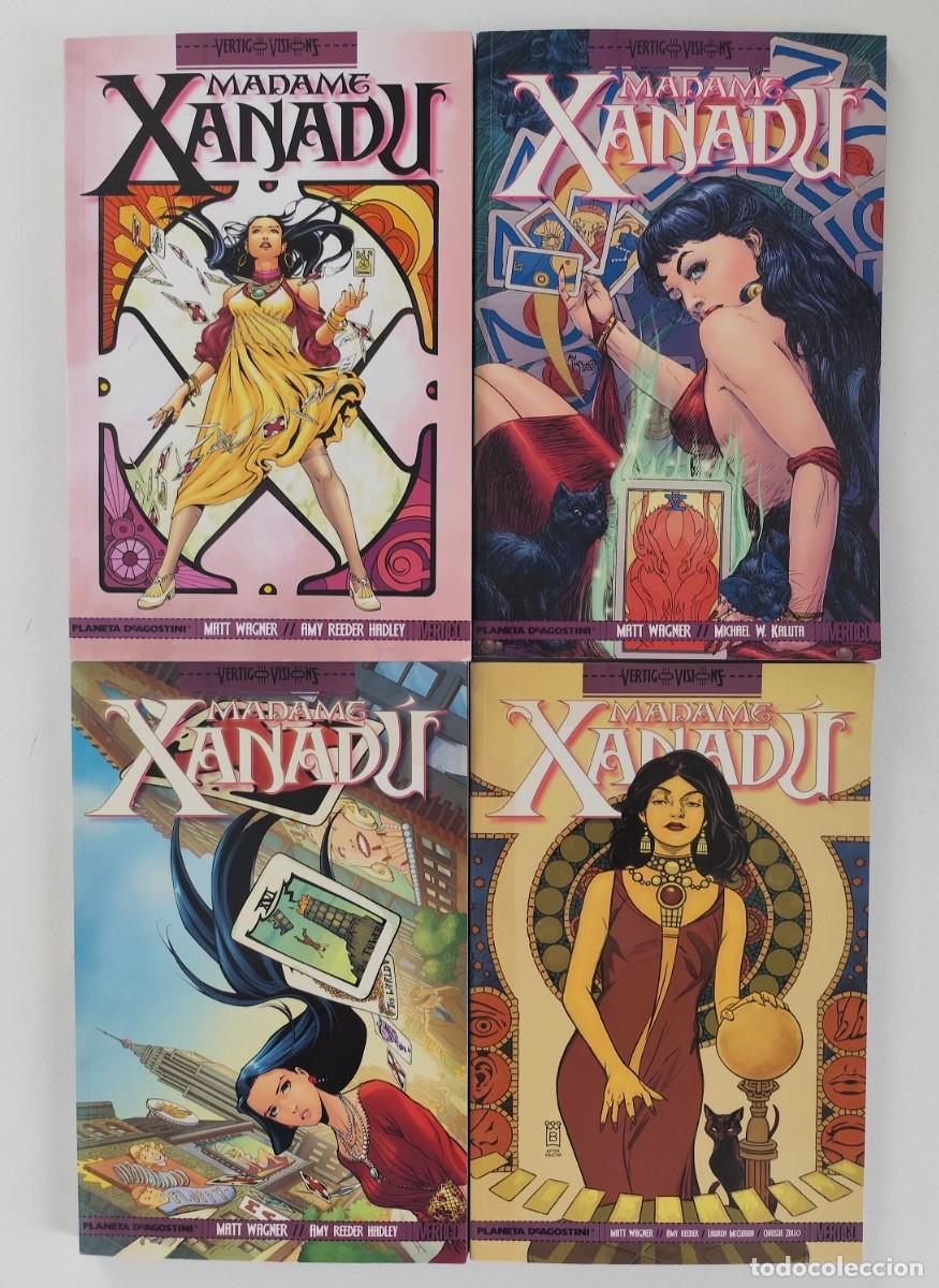 C&oacute;mics: VERTIGO VISIONS - MADAME XANADU COMPLETA 4 TOMOS (Matt Wagner, Reeder, M.Kaluta) ~ DC/PLANETA (2009)