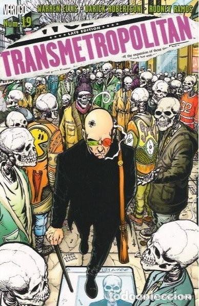 C&oacute;mics: Transmetropolitan n&ordm; 19 (de 20) Planeta 2009 Vertigo- Warren Ellis Darrick Roberson - Rodney Ramos