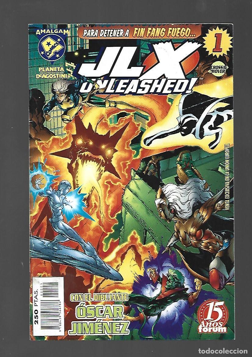 C&oacute;mics: Amalgam: JLX unleashed, 1998, Planeta, muy buen estado