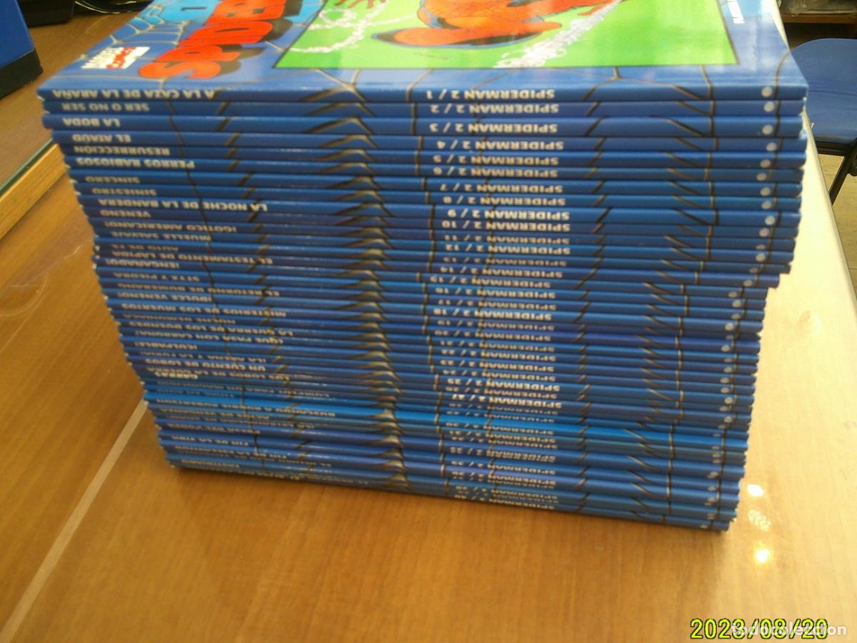 C&oacute;mics: SPIDERMAN 2 COLECCIONABLE AZUL COMPLETA 40 NUM. - PLANETA - Foto 2