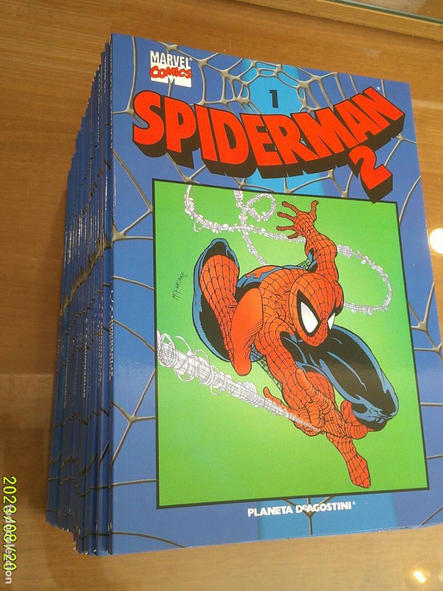 C&oacute;mics: SPIDERMAN 2 COLECCIONABLE AZUL COMPLETA 40 NUM. - PLANETA