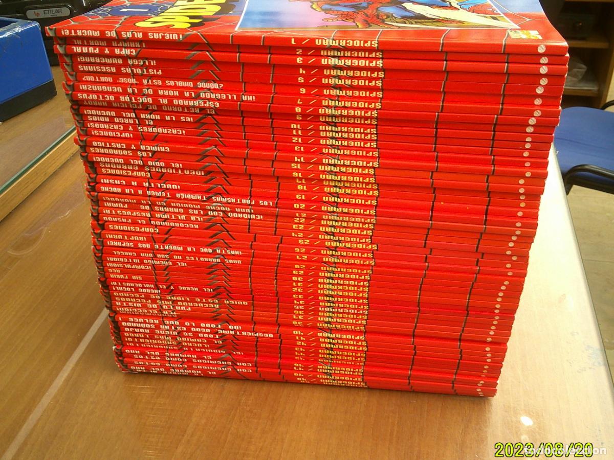 C&oacute;mics: SPIDERMAN COLECCIONABLE ROJO COMPLETA 50 NUM. - PLANETA - Foto 2
