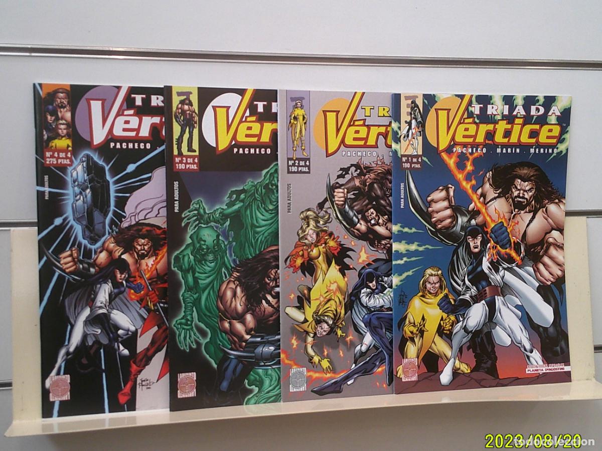 C&oacute;mics: TRIADA VERTICE COMPLETA 4 NUM. PLANETA