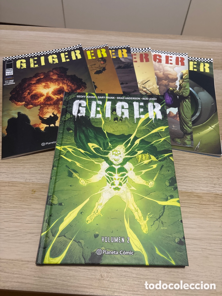 C&oacute;mics: Geiger. Completa hasta la fecha. Vol 1, 1 al 6 y tomo con vol 2y con n&uacute;meros del 7 al 12 tomo que