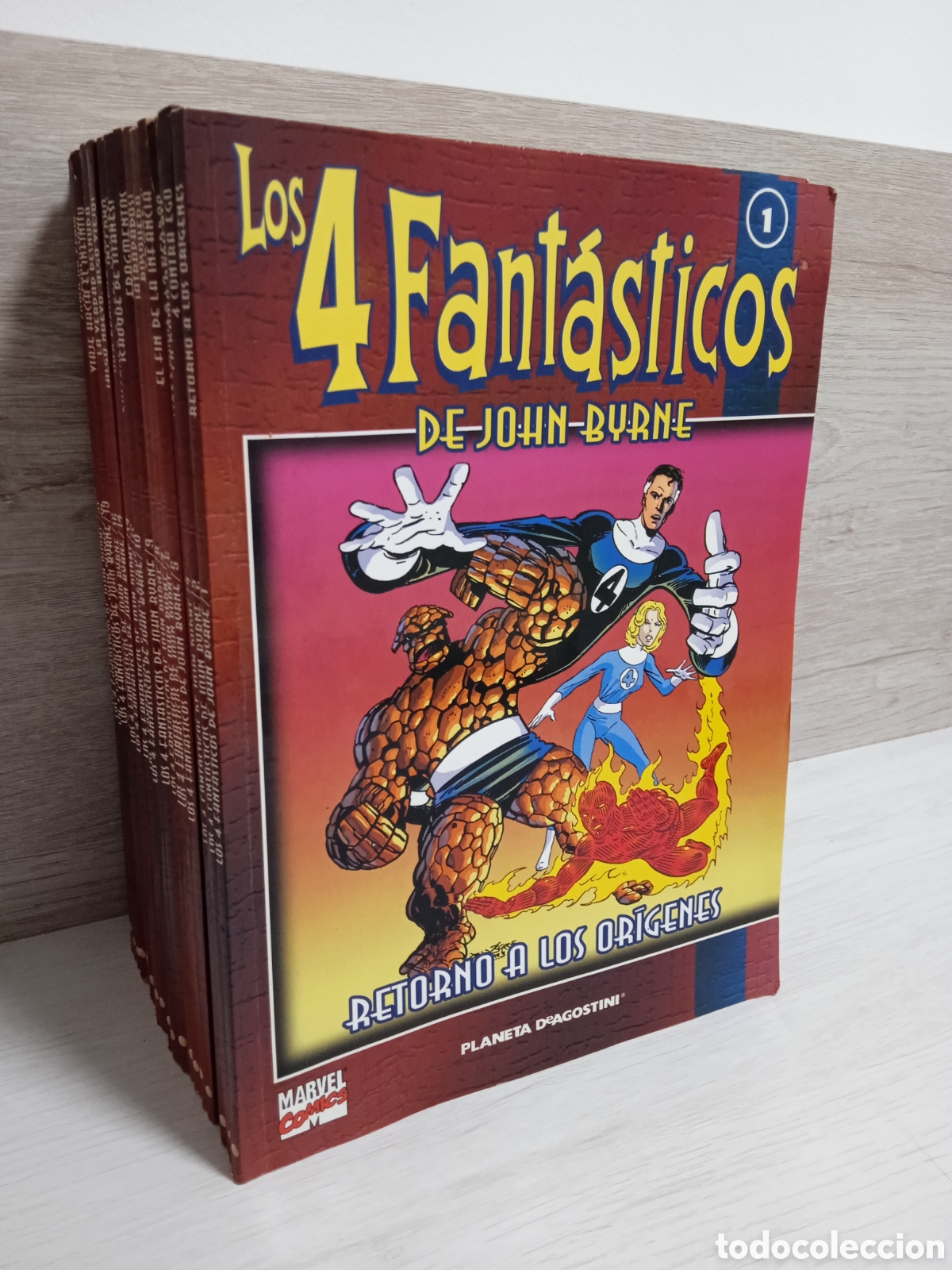 C&oacute;mics: LOS 4 FANTASTICOS DE JOHN BYRNE. COLECCIONABLE. COMPLETA. PLANETA DE AGOSTINI